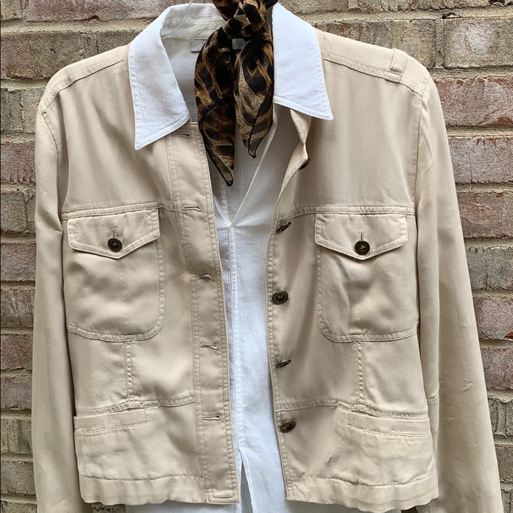 Stylish silk jacket